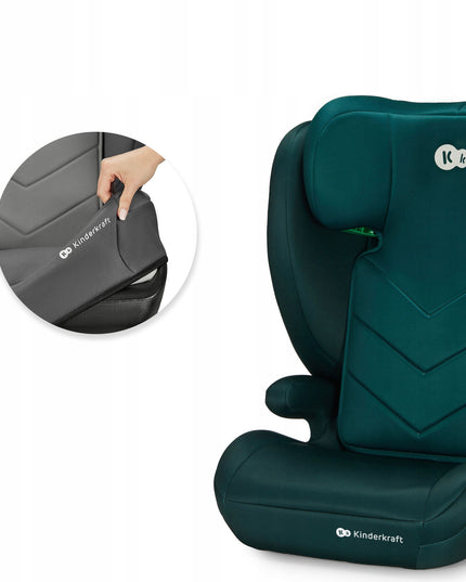 Kinderkraft Automobilinė kėdutė 100-150cm 15-36kg I-SPARK i-Size Žalias