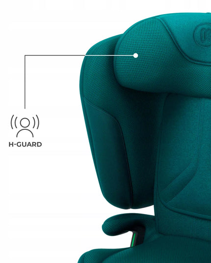 Automobilinė kėdutė 3,5-12 metų, 100-150 cm, 15-36 kg UNITY 2 Žalias Kinderkraft