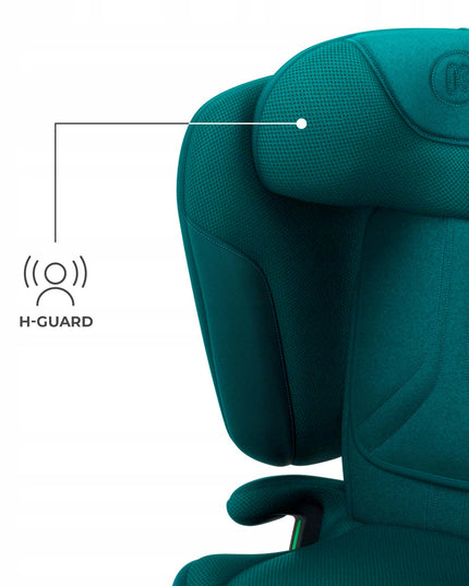 Automobilinė kėdutė 3,5-12 metų, 100-150 cm, 15-36 kg UNITY 2 Žalias Kinderkraft