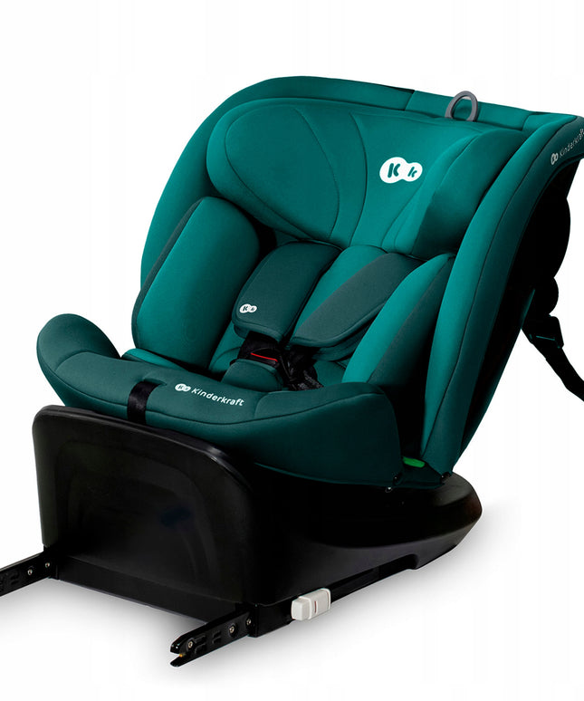 Kinderkraft Vaikiška automobilinė kėdutė 40-150 cm 0-36kg i-Size sukama 360° I-GROW