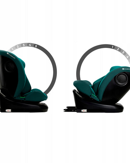 Kinderkraft Vaikiška automobilinė kėdutė 40-150 cm 0-36kg i-Size sukama 360° I-GROW
