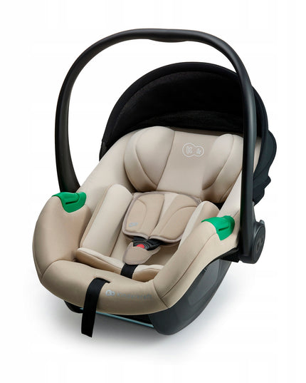 Kinderkraft vaikiška automobilinė kėdutė 40-87cm 0-13kg MINK PRO 2 i-Size smėlio spalvos