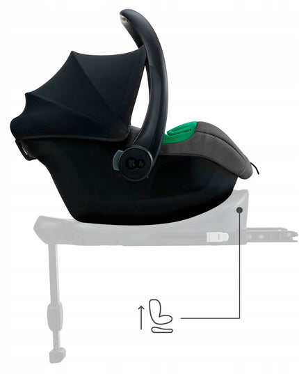 Kinderkraft automobilinė kėdutė 40-87cm 0-13kg MINK PRO 2 i-Size Pilka