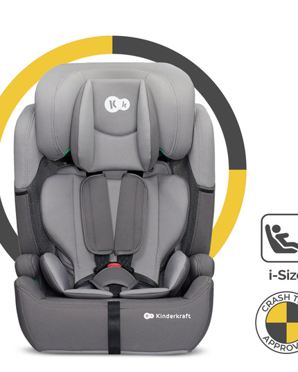 Kinderkraft Vaikiška automobilinė kėdutė 76-150 cm 9-36 kg COMFORT UP I-SIZE Pilka