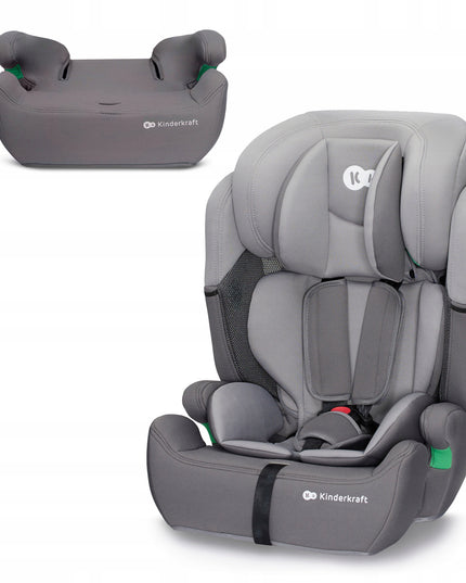 Kinderkraft Vaikiška automobilinė kėdutė 76-150 cm 9-36 kg COMFORT UP I-SIZE Pilka