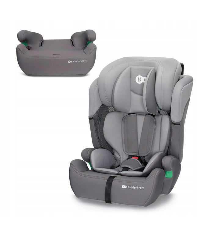 Kinderkraft Vaikiška automobilinė kėdutė 76-150 cm 9-36 kg COMFORT UP I-SIZE Pilka