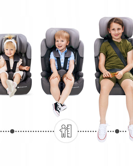 Vaikiška automobilinė kėdutė 76-150 cm 9-36 kg COMFORT UP I-SIZE Žalias Kinderkraft