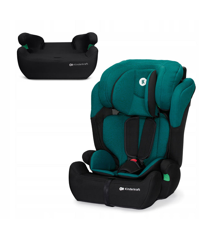 Vaikiška automobilinė kėdutė 76-150 cm 9-36 kg COMFORT UP I-SIZE Žalias Kinderkraft