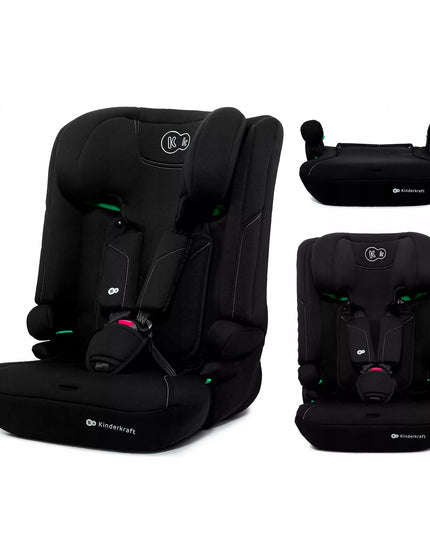 Kinderkraft automobilinė kėdutė 76-150 cm 9-36 kg I-COMFY i-Size juoda