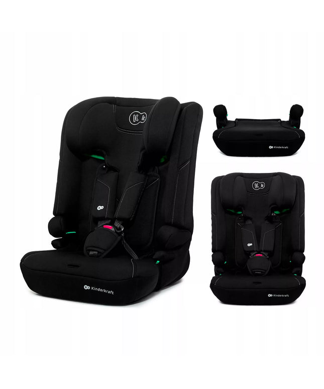 Kinderkraft automobilinė kėdutė 76-150 cm 9-36 kg I-COMFY i-Size juoda