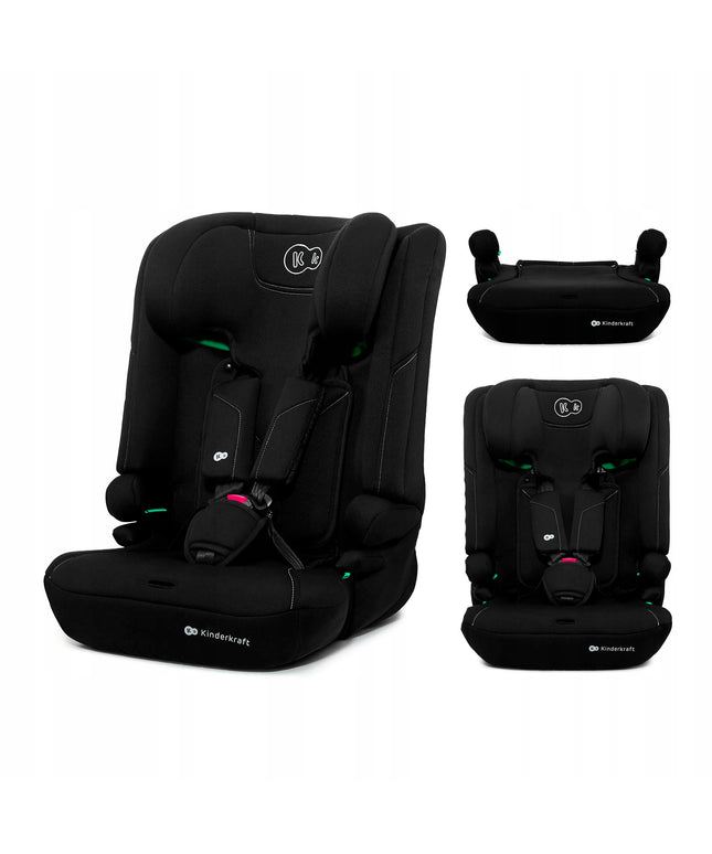 Kinderkraft automobilinė kėdutė 76-150 cm 9-36 kg I-COMFY i-Size juoda