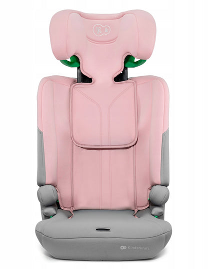Kinderkraft vaikiška automobilinė kėdutė 76-150 cm 9-36 kg I-COMFY i-Size Rožinė