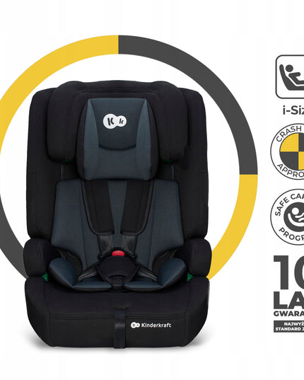 Kinderkraft Automobilinė kėdutė 76-150 cm 9-36 kg ISOFIX SAFETY-FIX i-Size