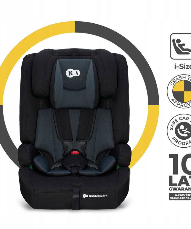 Kinderkraft Automobilinė kėdutė 76-150 cm 9-36 kg ISOFIX SAFETY-FIX i-Size