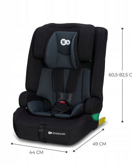 Kinderkraft Automobilinė kėdutė 76-150 cm 9-36 kg ISOFIX SAFETY-FIX i-Size