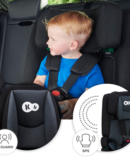 Kinderkraft Automobilinė kėdutė 76-150 cm 9-36 kg ISOFIX SAFETY-FIX i-Size