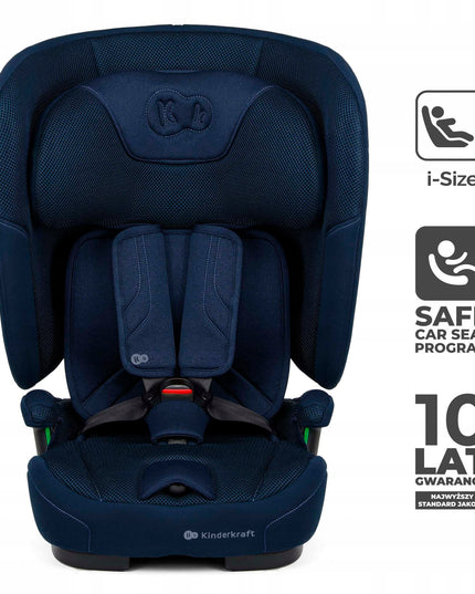 Kinderkraft Vaikiška kėdutė ISOFIX 76-150 cm 9-36kg FIX2GO i-Size