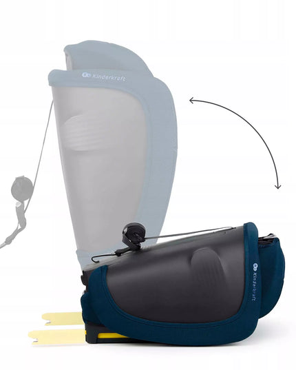 Kinderkraft Vaikiška kėdutė ISOFIX 76-150 cm 9-36kg FIX2GO i-Size