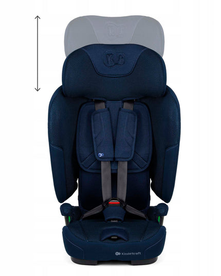 Kinderkraft Vaikiška kėdutė ISOFIX 76-150 cm 9-36kg FIX2GO i-Size