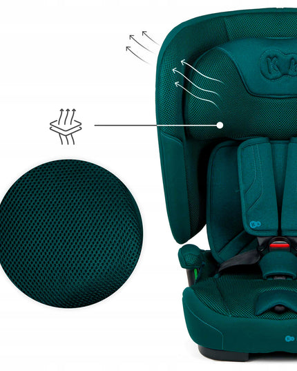 Kinderkraft Vaikiška kėdutė ISOFIX 76-150cm 9-36kg FIX2GO i-Size