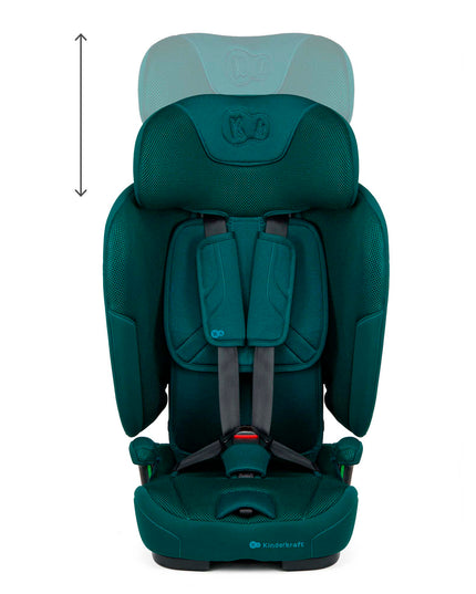 Kinderkraft Vaikiška kėdutė ISOFIX 76-150cm 9-36kg FIX2GO i-Size