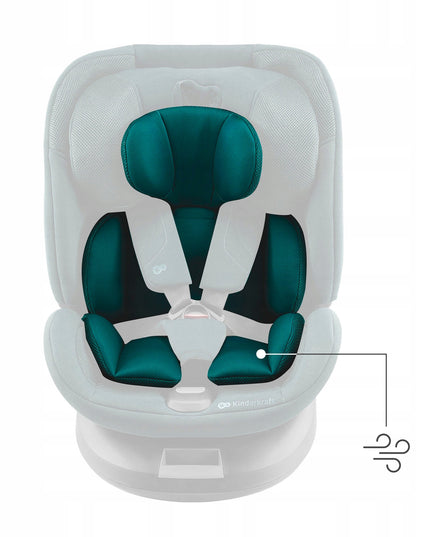 Kinderkraft Vaikiška automobilio kėdutė i-Size 40-150 cm 0-36 kg ISOFIX XPEDITION 3