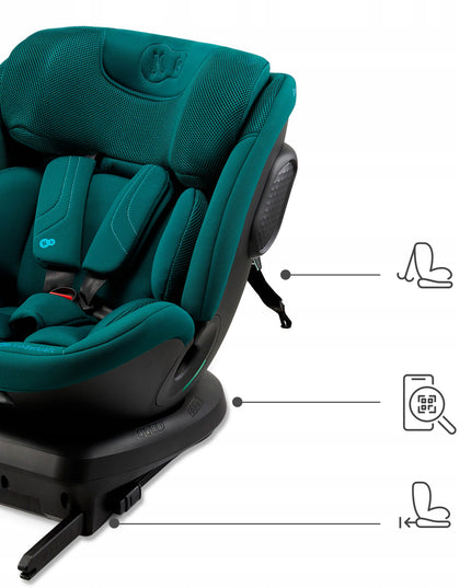Kinderkraft Vaikiška automobilio kėdutė i-Size 40-150 cm 0-36 kg ISOFIX XPEDITION 3