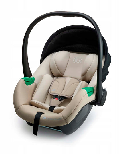 Vaikiška automobilinė kėdutė su baze 40-87cm MINK PRO 2 i-Size smėlio spalvos Kinderkraft