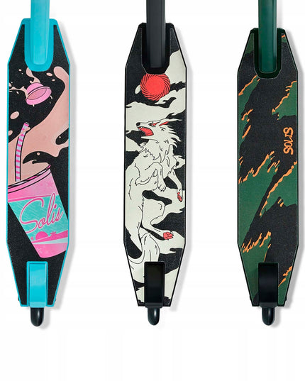 Kinderkraft Miesto paspirtukas, tvirtas iki 100 kg, lengvas SOLIS Juodas