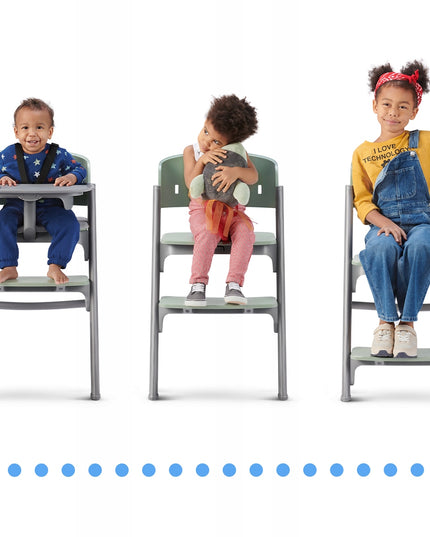 Kinderkraft 4in1 Vaikutis Maitinimo Kėdutė LIVY Supynėlė CALMEE Žalia