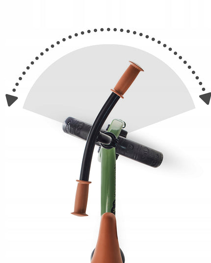 Kinderkraft Bėgimo dviratukas 2WAYNEXT, lengvas paspiriamasis žaislas vaikams nuo 2 metų, žalias