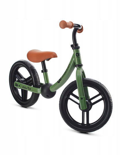 Kinderkraft Bėgimo dviratukas 2WAYNEXT, lengvas paspiriamasis žaislas vaikams nuo 2 metų, žalias
