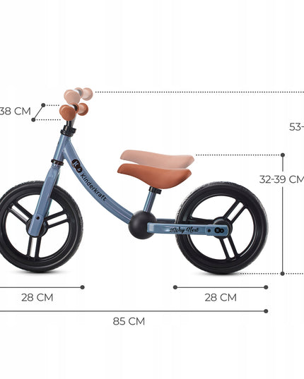 Lengvas balansinis dviratukas vaikams 2WAYNEXT, mėlynas Kinderkraft