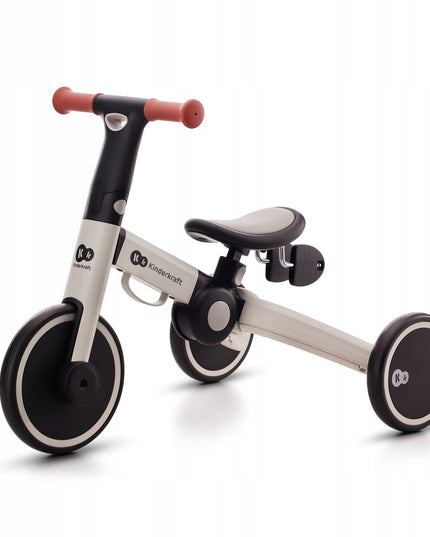 Kinderkraft Dviratukas Triratukas 3in1 4Trike Pilkas