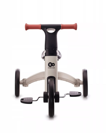 Kinderkraft 4TRIKE 3in1 balansinis triratukas ir paspirtukas, pilkas