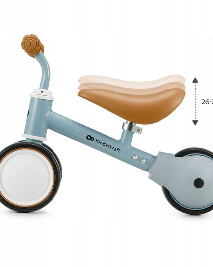 Kinderkraft Mini triratukas-balansinis CUTIE Mėlynas