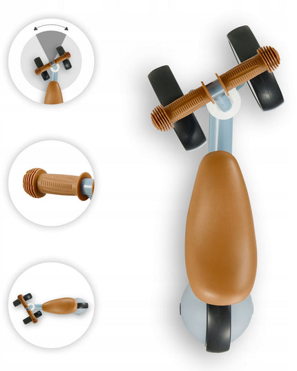 Kinderkraft Mini triratukas-balansinis CUTIE Mėlynas