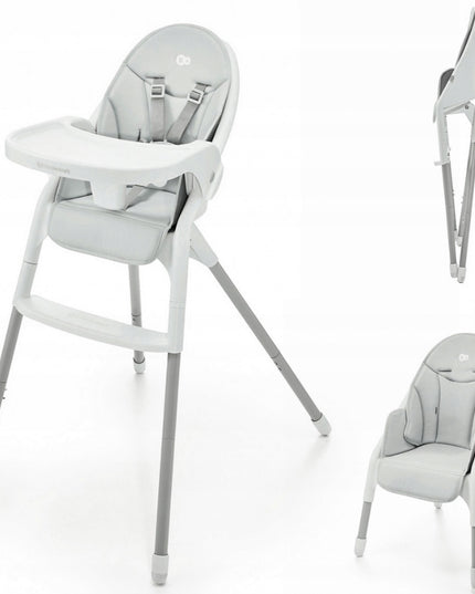 Kinderkraft Sulankstoma maitinimo kėdutė, vaikiška kėdutė 2in1 DINNLY
