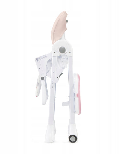 Kinderkraft Sulankstoma maitinimo kėdutė vaikams su ratukais YUMMY Rožinė