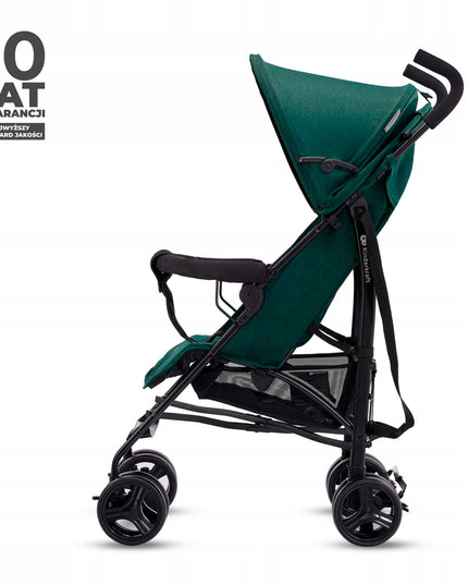 Kinderkraft Vežimėlis Skėtinis Lengvas Sulankstomas TIK Žalias