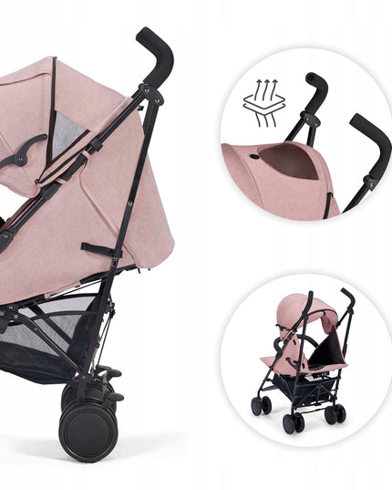 Kinderkraft Sportinis vežimėlis sulankstomas iki 22 kg SIESTA Rožinis