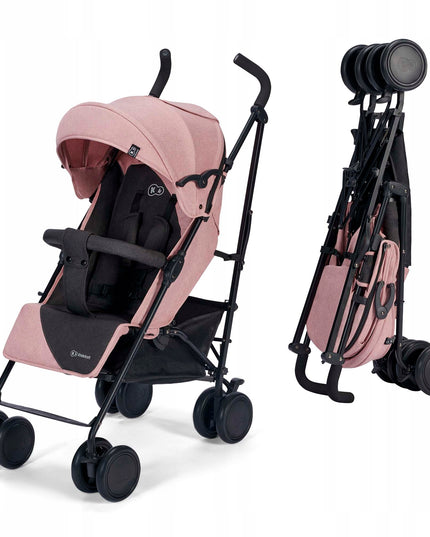 Kinderkraft Sportinis vežimėlis sulankstomas iki 22 kg SIESTA Rožinis