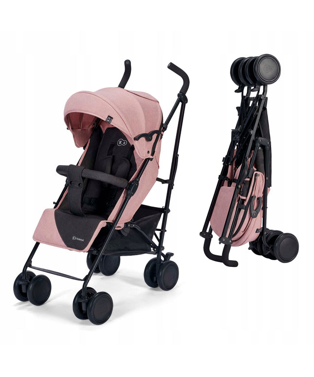 Kinderkraft Sportinis vežimėlis sulankstomas iki 22 kg SIESTA Rožinis