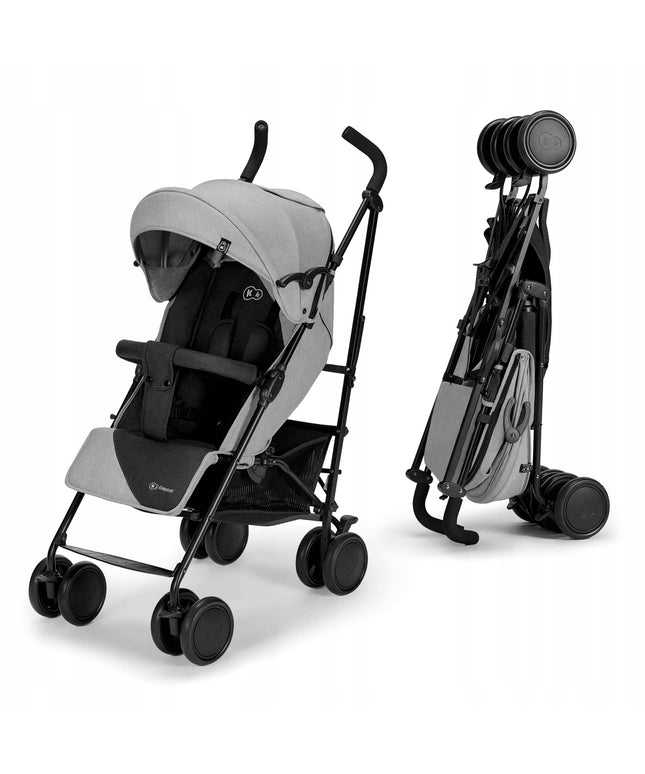 Kinderkraft Vežimėlis Sulankstomas Skėtukas 22kg SIESTA Pilkas