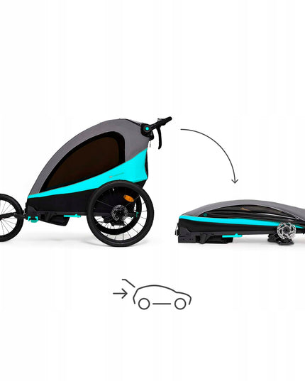 Kinderkraft Sportinis vežimėlis aktyviems / Dviratininko priekaba NAVA