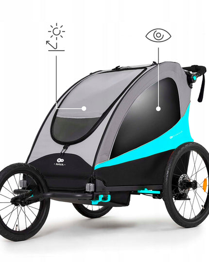 Kinderkraft Sportinis vežimėlis aktyviems / Dviratininko priekaba NAVA