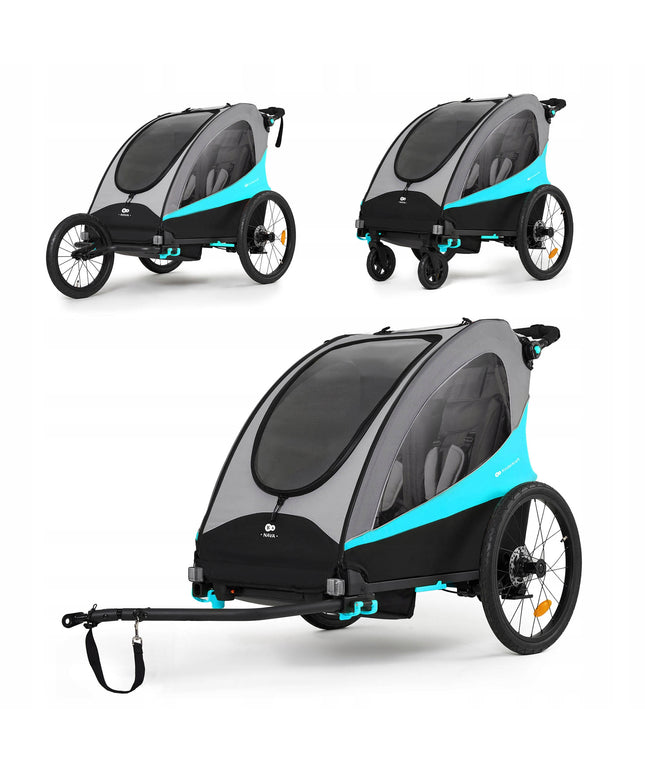 Kinderkraft Sportinis vežimėlis aktyviems / Dviratininko priekaba NAVA