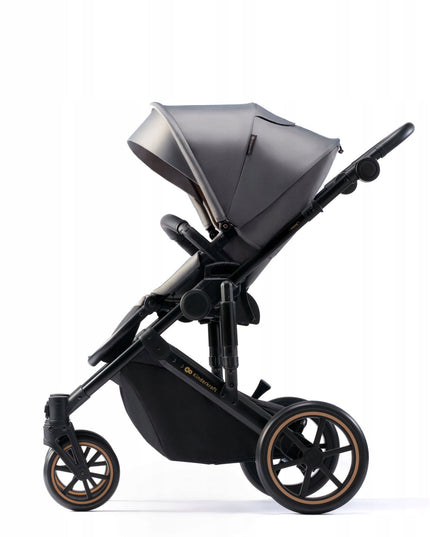 Kinderkraft Daugiafunkcis vežimėlis 2in1 Lopšys Sportinė dalis PRIME 2 Pilkas