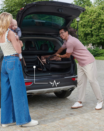 Kinderkraft Daugiafunkcis Vežimėlis 3in1 MOOV 2 AIR Automobilinė Kėdutė MINK PRO Juodas