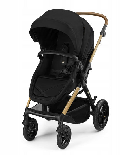 Kinderkraft Daugiafunkcis vežimėlis 3in1, sportinis vežimėlis, automobilinė kėdutė MOOV 2XL AIR Juodas